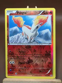 HP Ponyta 14/83 Reverse Holo - Generations - Pokemon Card - Image 1