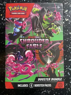Pokemon TCG Shrouded Fable Booster Bundle 6 Packs Scarlet and Violet New Sealed - Image 1