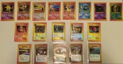 Authentic 1996 Pocket Monster Japanese Vending Machine Prism Sticker Lot 18 READ - Image 1