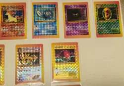 Authentic 1996 Pocket Monster Japanese Vending Machine Prism Sticker Lot 18 READ - Image 4