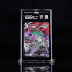 TAG 10 - RAYQUAZA VMAX POKEMON SWSH SILVER TEMPEST #TG20 - Image 1