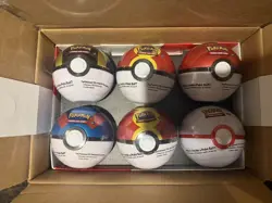 Pokemon TCG: Poke Ball Tin 6-Pack Bundle 2025 - E25 -Factory Sealed Pokeball Set - Image 1