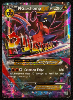 Mega Garchomp EX XY168 - Pokemon XY Promo Card - Image 1