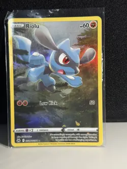 Riolu GG26/GG70 Pokemon TCG Crown Zenith: Galarian Gallery Ultra Rare NM - Image 1