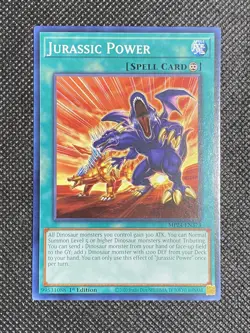 YuGiOh! - Jurassic Power MP24-EN373 Common 1st Edition Near Mint - Image 1