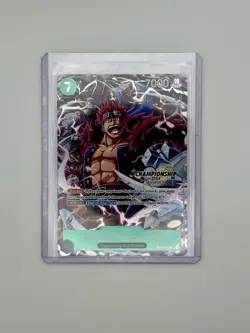 Eustass Cpt Kid ST02-013 SR - Championship 2024 FOIL Promo - One Piece Card Game - Image 1