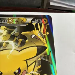 Pokemon Pikachu EX – XY124 Black Star Promo Jumbo / Oversized Card NM unplayed - Image 3
