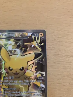 Pokemon TCG Pikachu EX XY124 Black Star Promo Card 2016 - NM - Image 4