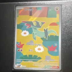 Pokemon Dreepy 247/217 Basic Holo Dragon 70 HP Petty Grudge Bite Card - Image 1
