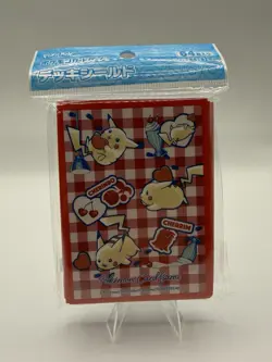 Pokemon Center Japan Exclusive Card Sleeves - Pikachu and Cherrim (64-Pack) - Image 1