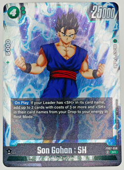 Son Gohan : SH | FB07-058 SR Foil | Dragon Ball Super Card Game | NM - Image 1