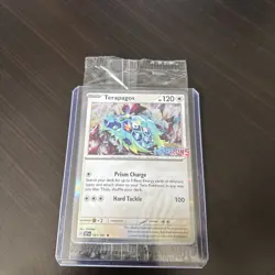 Terapagos Fuecoco 161/191 Pokemon Best Buy Holo SEALED PROMO Pokemon Card - Image 1