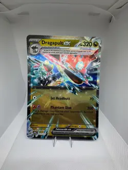 Pokemon TCG Dragapult EX Prismatic Evolutions Jumbo Card 073/131 - Image 1
