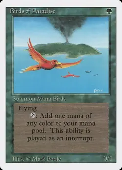 Birds of Paradise 3rd Edition / Revised MTG - Image 1