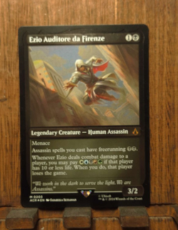 MTG💕 Ezio Auditore da Firenze (Foil Etched) Assassin's Creed NEAR MINT😍 - Image 2