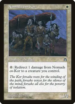 4x Nomads en-Kor - MP - Tempest Block - mtg - SPARROW MAGIC - Image 1
