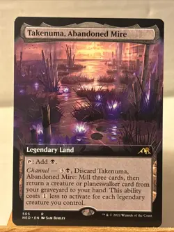 Takenuma, Abandoned Mire (Extended Art) Kamigawa: Neon Dynasty Regular - Image 1