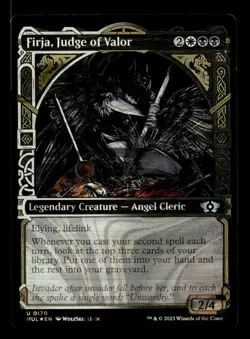 Firja, Judge of Valor (Halo Foil) 170 Foil U March of the Machine: Multiverse Le - Image 1