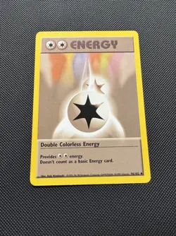 Pokemon TCG Double Colorless Energy 96/102 Base Set Uncommon Near Mint WoTC - Image 2