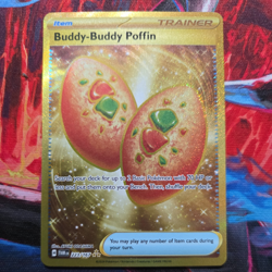 Buddy-Buddy Poffin 223/167 Gold Pokemon Twilight Masquerade NM/M - Image 1