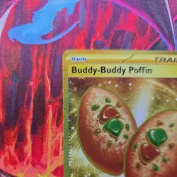 Buddy-Buddy Poffin 223/167 Gold Pokemon Twilight Masquerade NM/M - Image 5