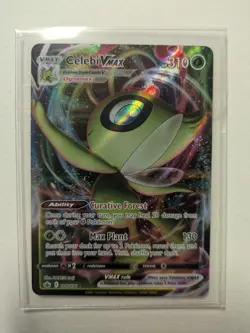 Pokemon TCG - Celebi VMAX - 008/198 - Ultra Rare - Chilling Reign - Image 1