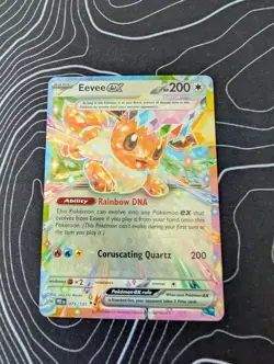 Eevee ex 75/131 Prismatic Evolutions Double Rare - Pokemon TCG Near Mint - Image 1