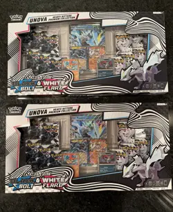 Pokemon Costco Black Bolt & White Flare Unova Heavy Hitters Premium Collection - Image 1