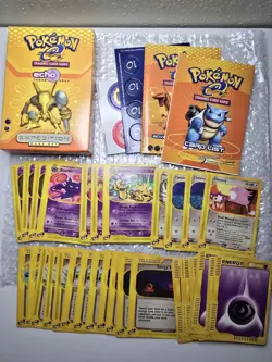 Pokemon 2002 Expedition Echo Theme Deck Alakazam 40+ Cards Lot NM/MT - Image 1