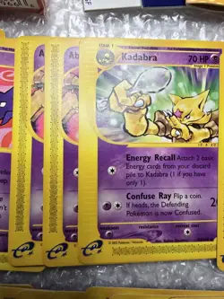 Pokemon 2002 Expedition Echo Theme Deck Alakazam 40+ Cards Lot NM/MT - Image 4
