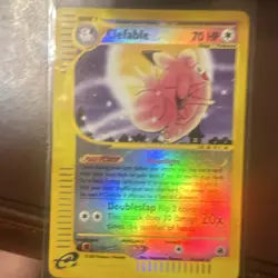 Pokemon Clefable 041/165 Expedition Base Set Rare Reverse Holo 70 HP English - Image 1