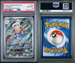 2025 POKEMON MEG EN-MEGA EVOLUTION ILLUSTRATION RARE #144 SHEDINJA PSA 10 - Image 2