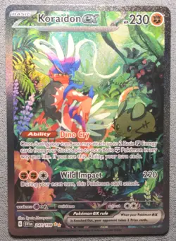 Pokemon English - Scarlet & Violet - Koraidon ex 247/198 - Misprint - SIR NM - Image 1