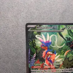 Pokemon English - Scarlet & Violet - Koraidon ex 247/198 - Misprint - SIR NM - Image 3