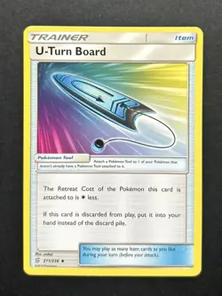 Pokemon TCG U-Turn Board Unified Minds 211/236 Regular Uncommon - Image 1