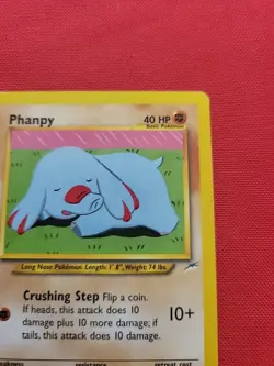 Pokemon: Phanpy #76/105 Neo Destiny 2000 Vintage Non-holo - LP - L3 - Image 4