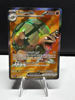 Pokemon TCG Golem ex Sv: Scarlet & Violet 151 Ultra Rare Holo 189/165 - Image 1