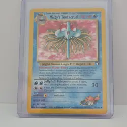 Pokemon Misty's Tentacruel 10/132 Gym Heroes Holo Rare 70HP Stage 1 WOTC - Image 1