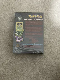 Pokemon TCG 1999 | Team Rocket Theme Deck | WOTC | New and Sealed | Trouble - Image 3