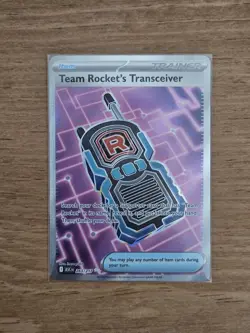 Team Rocket's Transceiver 263/217 Ultra Rare Card - Pokemon Ascended Heroes NM - Image 1