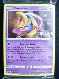 Cresselia SWSH114 Chilling Reign Build and Battle Deck sealed - Pokemon Card #57 - Image 1