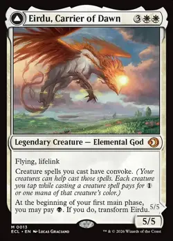MTG Eirdu, Carrier of Dawn NM **Lorwyn Eclipsed** - Image 1
