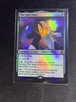 The Soul Stone - 0066 - FOIL - MtG Magic Marvel Spider-Man M/NM - Make An Offer - Image 1