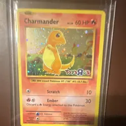 Pokemon Charmander Toys R Us Promo 009/108 Holo 60 HP English TCG - Image 1