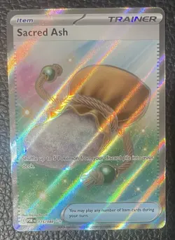Sacred Ash ~ 2026 Pokemon Mega Evolutions Perfect Order #115/088 Holo - Image 1