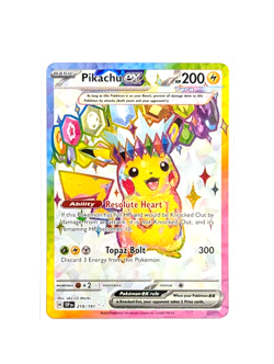 Pikachu ex 219/191 Ultra Rare Full Art Surging Sparks POKEMON TCG SSP ENGLISH - Image 1