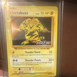 Pokemon Electabuzz Toys R Us Promo Evolutions 41/108 Holo 70 HP English TCG - Image 1
