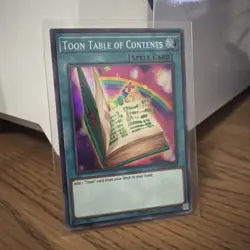 Yu-Gi-Oh! | Toon Table Of Contents | DASA-EN043 NM - Image 1