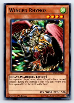 Winged Rhynos Super Rare Force of the Breaker FOTB-ENSE2 LP - Image 1