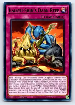 Kairyu-Shin's Dark Reef Rare Legendary Duelists: Duels From the Deep LED9-EN022 - Image 1